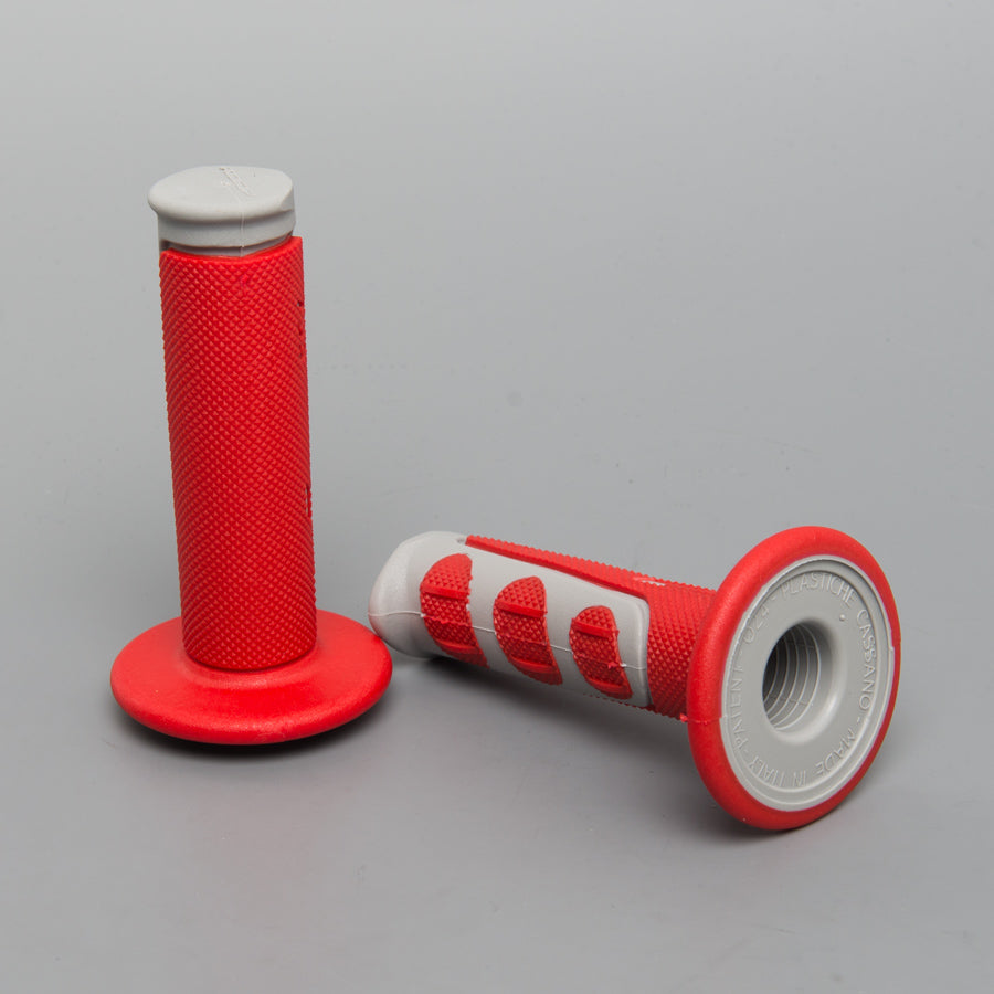 Progrip 793 Dual Density MX Grips - Red / Grey
