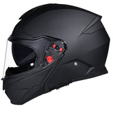 SMK GULLWING V2 SONIC MA200 MATT BLACK FLIP FRONT