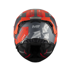 MT THUNDER 4R CANVAS MATT RED BLACK
