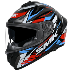 SMK TYPHOON RIVAL GL213 GLOSS BLACK RED BLUE