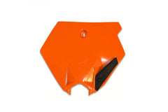 UFO Front Number Plate KTM SX85 04-12 - Orange