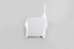 UFO Front Number Plate CR125 04-07 CR250 04-07 CRF250R 04-07 CRF450R 04-07 - White