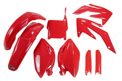 UFO Full Plastic Kit CRF250R 04-05 - Red