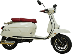 Royal Alloy GP 125cc CBS LC Euro 5 Ivory