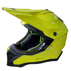 Nolan N53 MX Helmet Plain - Gloss Yellow