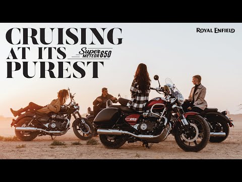 Royal Enfield Supermetor 650 - Astral Black