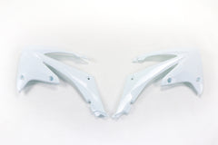 UFO Radiator Covers CRF250R 10-13 CRF450R 09-12 - White