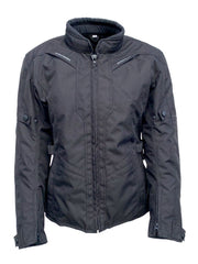 JTS Roxy Evo Ladies Waterproof Motorcyle Jacket Black