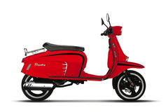 Royal Alloy GT 125cc CBS AC Red