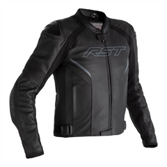 RST Sabre CE Leather Jacket  - Black