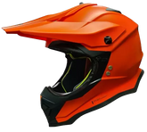 Nolan N53 MX Helmet Plain - Matt Orange