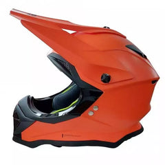 Nolan N53 MX Helmet Plain - Matt Orange