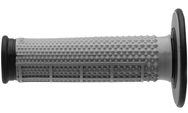 Renthal Dual Layer Tapered Handlebar Grips - Grey / Black