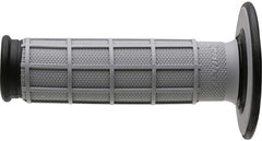 Renthal Dual Layer Full Waffle Handlebar Grips - Grey / Black