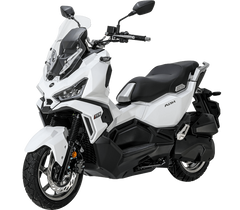 Sym ADX125 White - DUE JUNE 2023