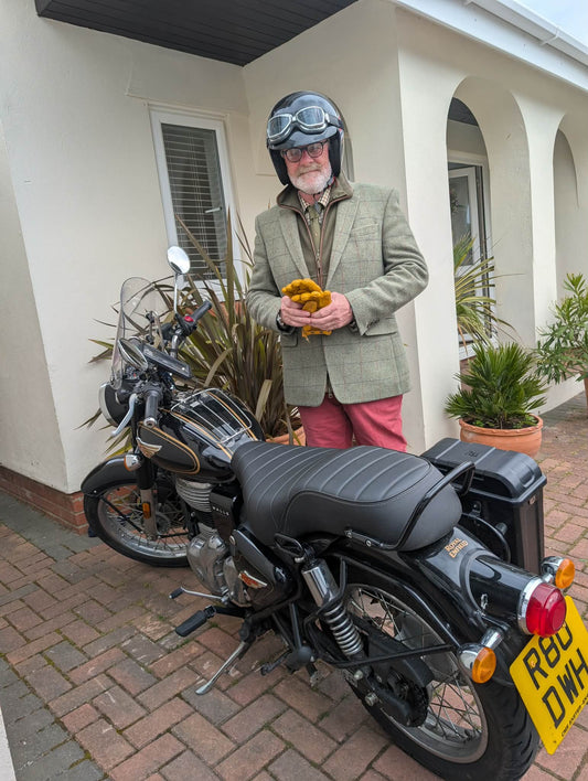 From Devon to the TT: Dale's Royal Enfield Adventure Continues