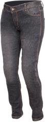 Weise Ridge Aramid Womens Riding Jeans - Black