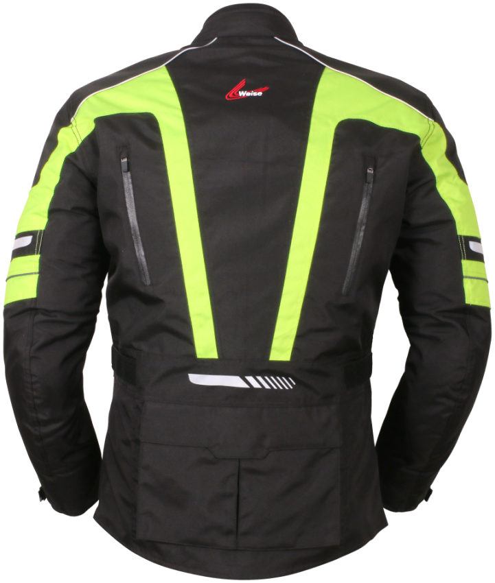Weise Ottawa Textile Jacket - Black / Fluo