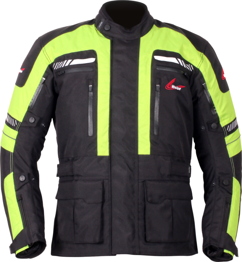 Weise Ottawa Textile Jacket - Black / Fluo