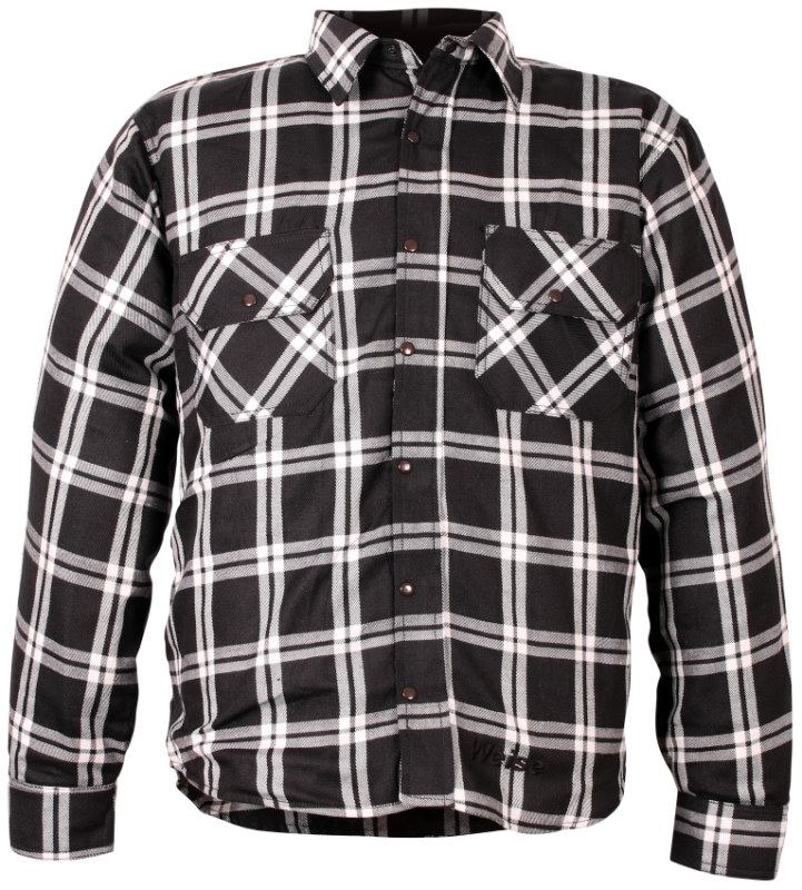 Weise Redwood Aramid Riding Shirt - Black / White