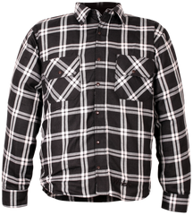 Weise Redwood Aramid Riding Shirt - Black / White