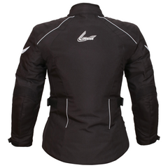 Weise Dakota Womens Motorcycle Jacket - Black