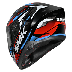 SMK TYPHOON RIVAL GL213 GLOSS BLACK RED BLUE