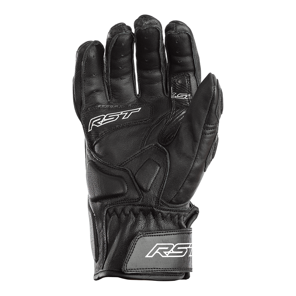 RST Stunt 3 Leather Ladies Gloves - Black