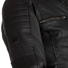 RST Brixton Ladies Wax Textile Jacket - Black