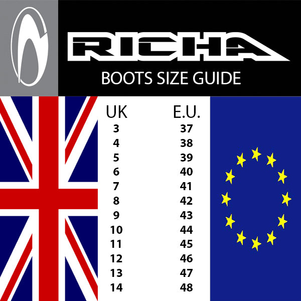 Richa Stradale Boots - Black