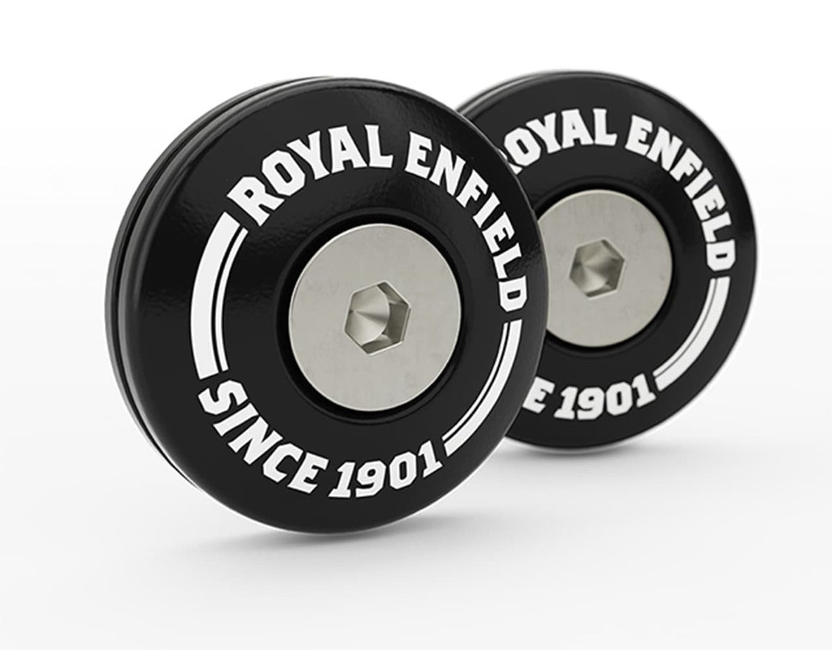 Royal Enfield GT650 Bar End Finisher Kit Black