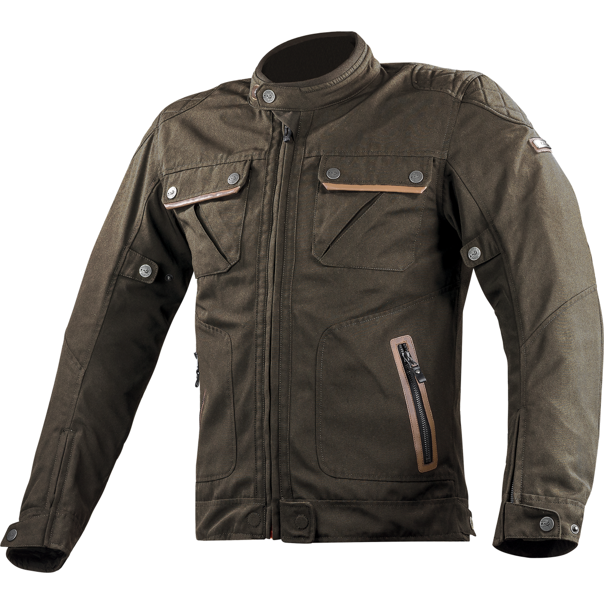 LS2 BULLET BROWN MENS JACKET
