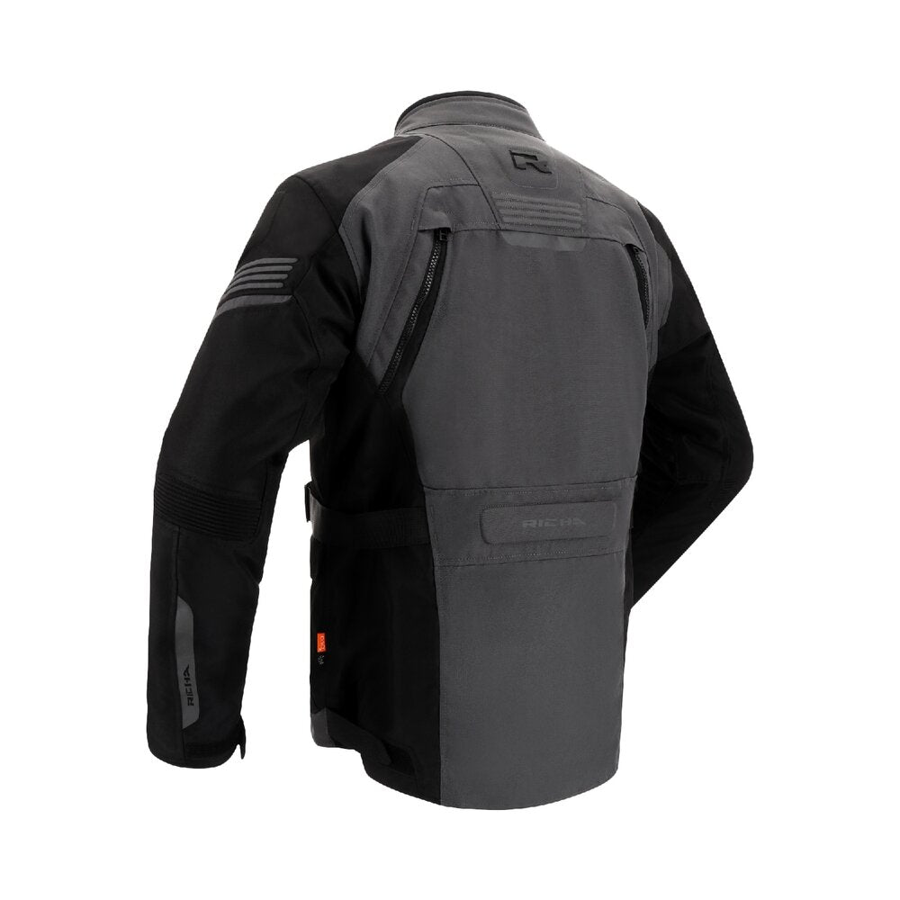 Richa Phantom 3 Textile Jacket - Black / Grey