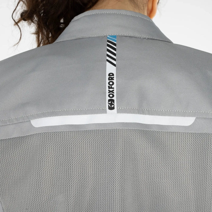 OXFORD ARIZONA ARCTIC GREY LADIES AIR MESH JACKET
