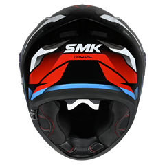 SMK TYPHOON RIVAL GL213 GLOSS BLACK RED BLUE