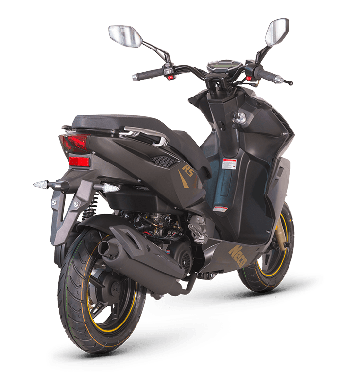 Neco GPX 50 RS Naked - Matt Black / Gold