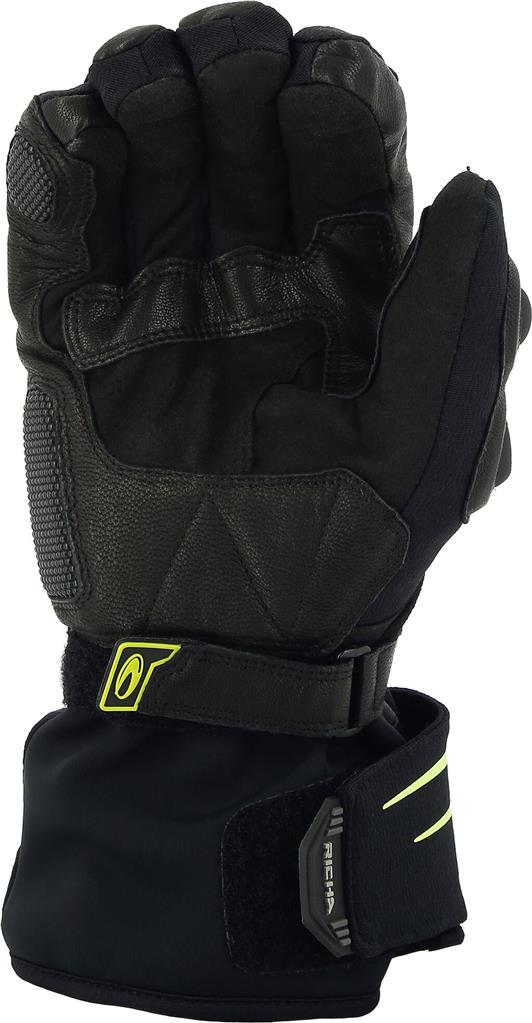 Richa Cold Protect GTX Goretex Gloves - Black / Fluo Yellow