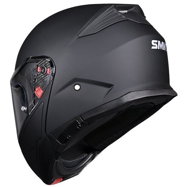 SMK GULLWING V2 SONIC MA200 MATT BLACK FLIP FRONT