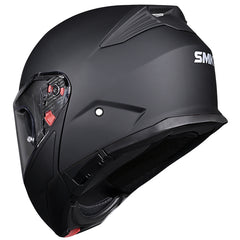 SMK GULLWING V2 SONIC MA200 MATT BLACK FLIP FRONT