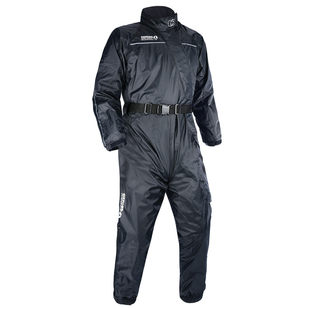 Oxford Rainseal Over Suit Black - Black