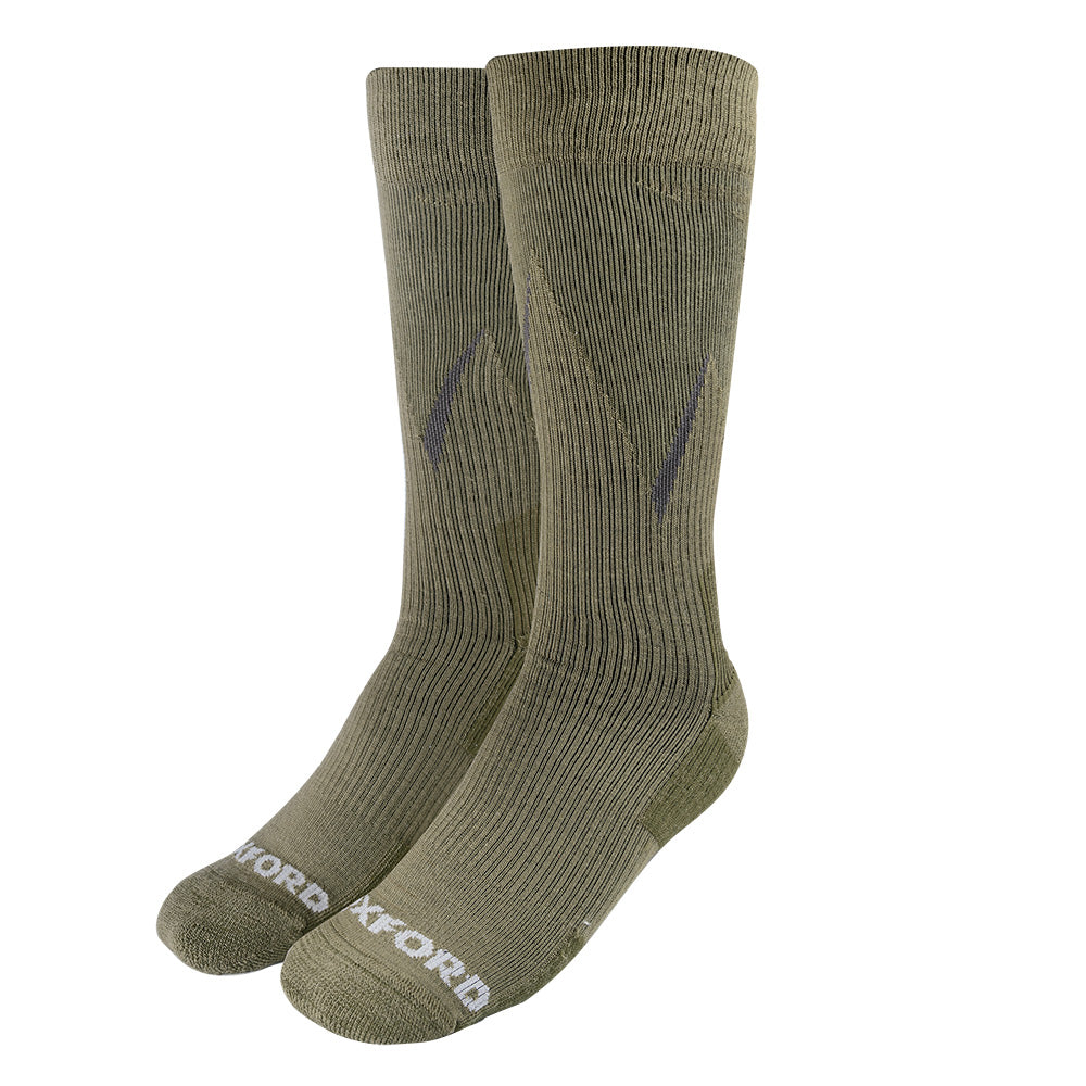 Oxford Merino Oxsocks - Khaki