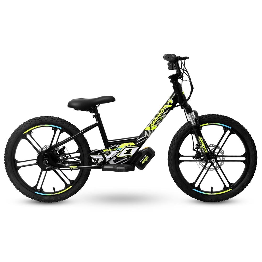 Amped A20 Electric Kids Balance Bike - Black