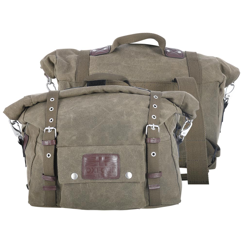 Oxford Heritage Panniers 40L - Khaki