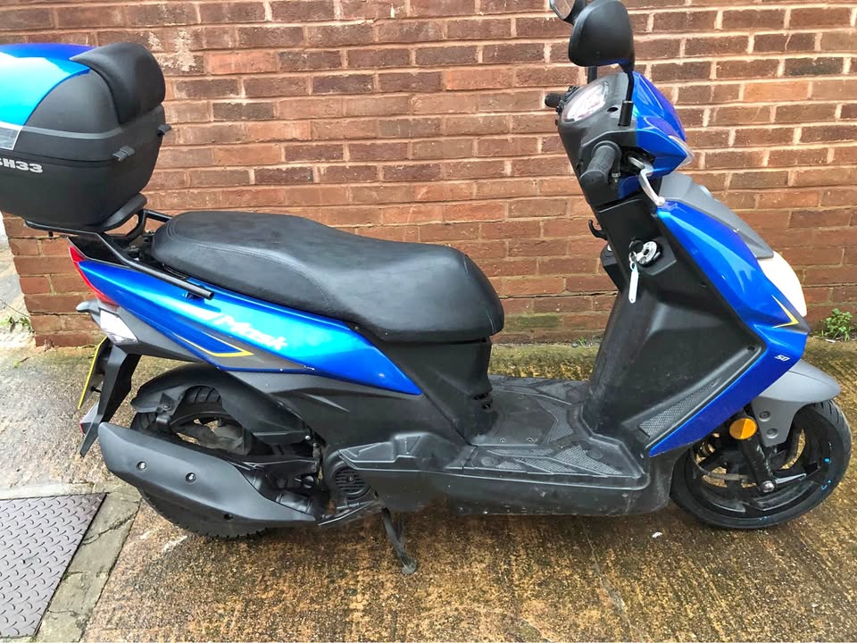 [USED] 2023 Sym Mask 50 - Blue