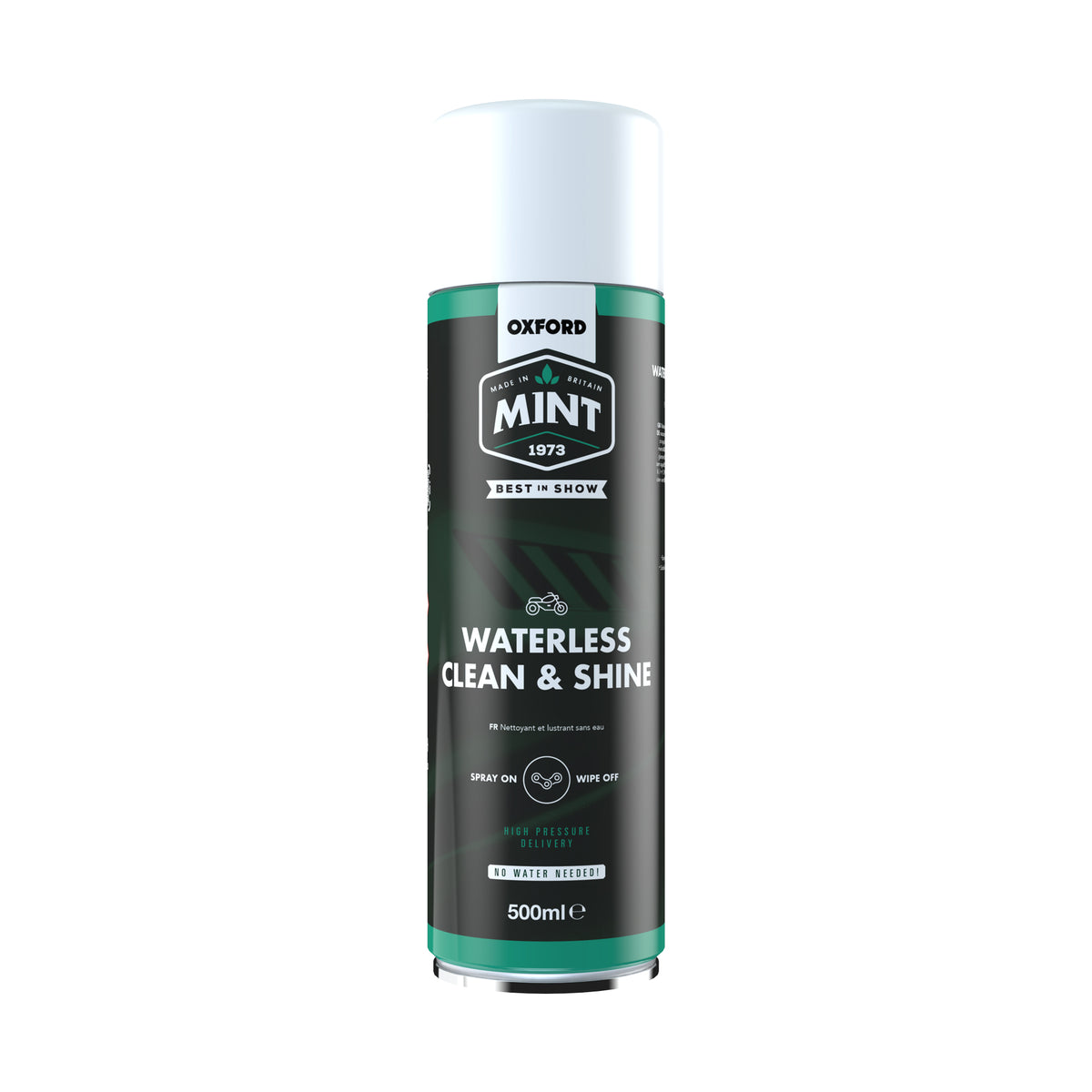 Oxford Mint Waterless Clean & Shine Foam Action 500ml