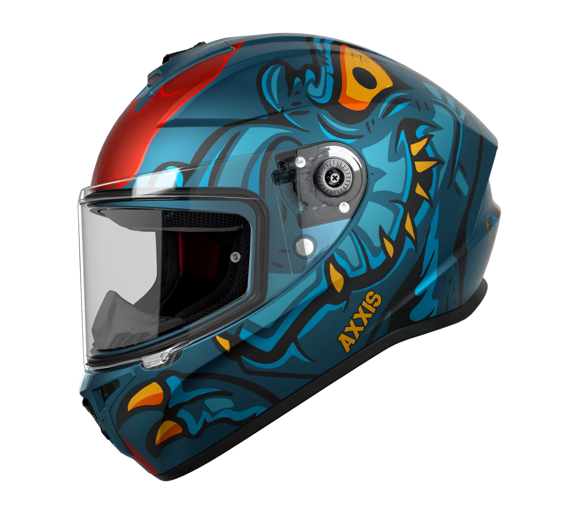 CGM Full Face Helmets 363X SHOT RUN Multicolor 363X-ALV-19 - View #7