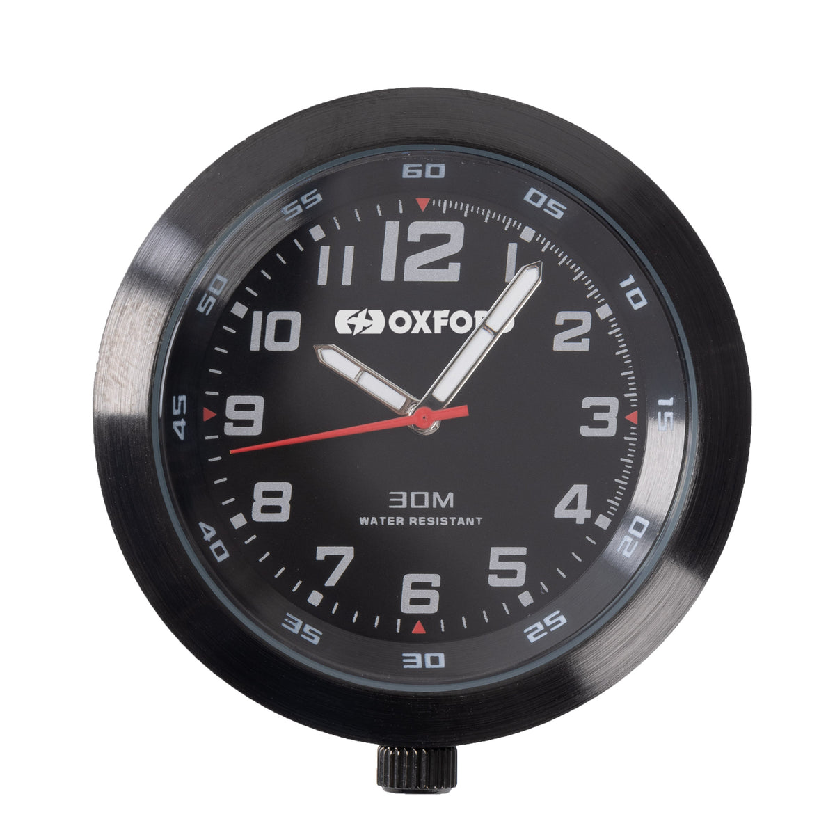 Oxford AnaClock - Black case & Black Face