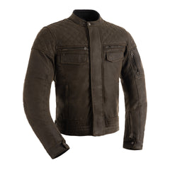 OXFORD HARDY KHAKI WAX COTTON MENS AA JACKET