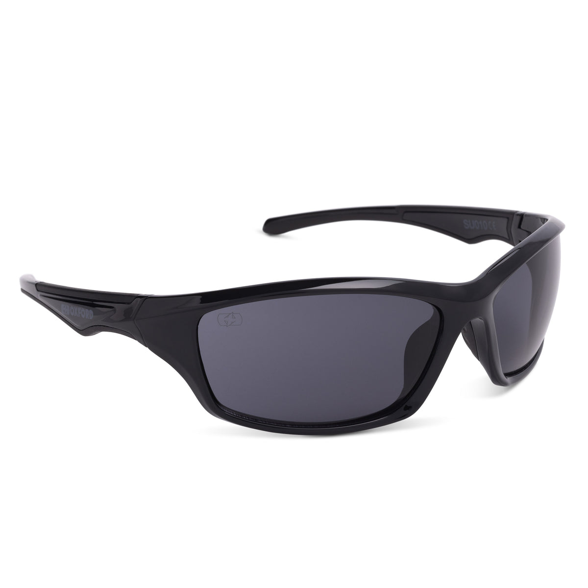 Oxford Camino Black Frame Smoke Lens Sunglasses - BLACK