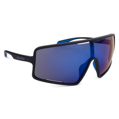Oxford Sentiero Black Frame Blue Lens Sunglasses - Black/Blue